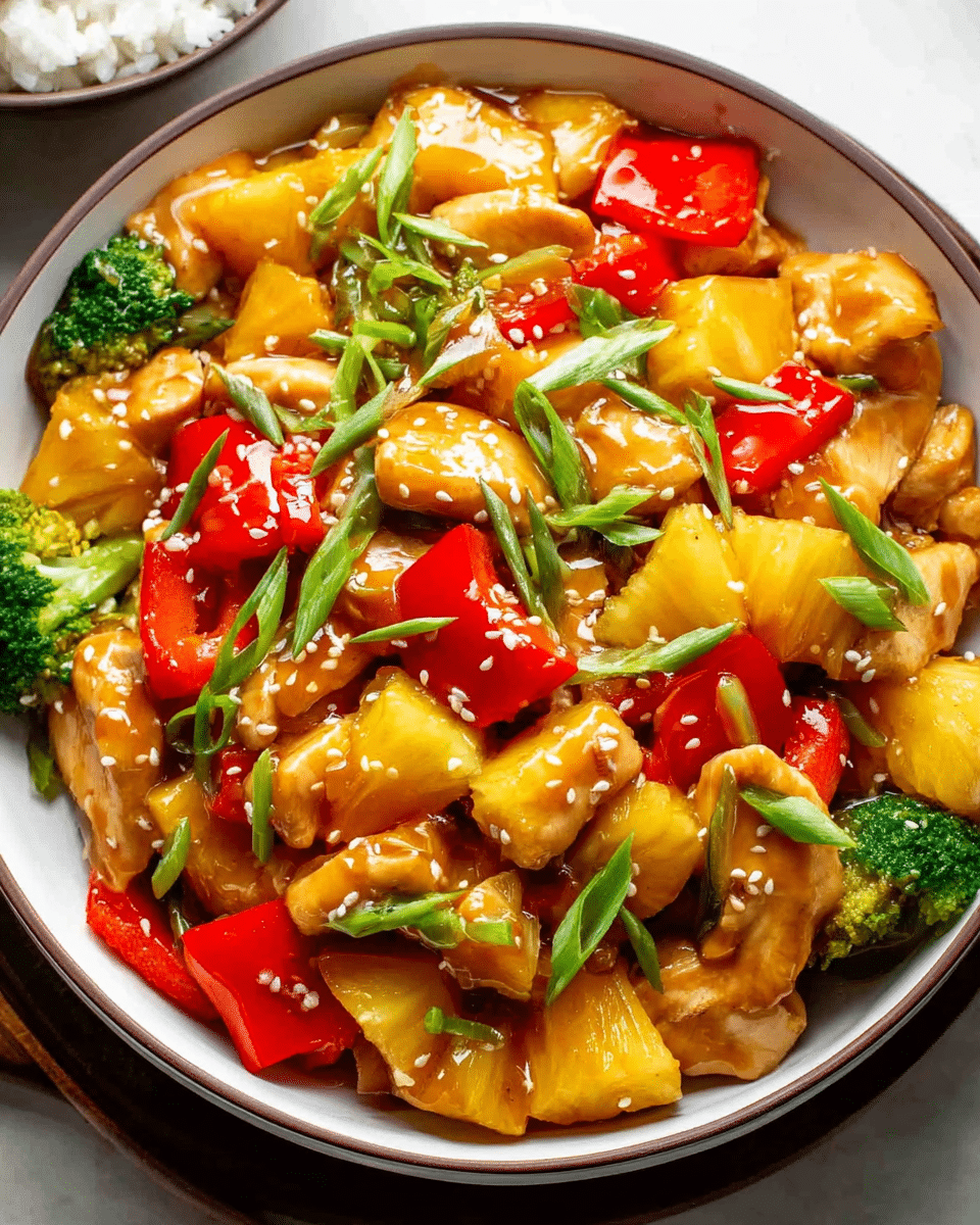 Minute Pineapple Chicken Stir Fry: Quick & Easy Weeknight Meal